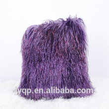 2018 wholesale Tibetan Mongolian Lamb Fur Cushion Cover